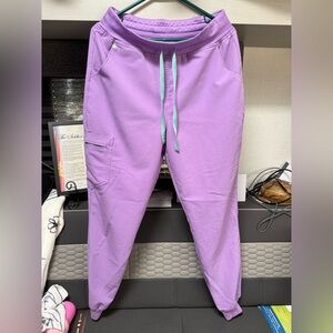 Figs Lilac Dawn Technical Collection joggers